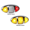 LED Autolamps Side Indicator Lamp Twin Function Amber/Red