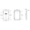 LED Autolamps Grab Handle Light 12V Blue Night Light