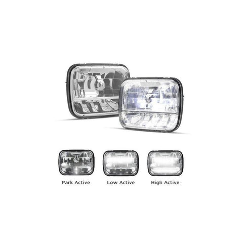 LED Autolamps Maxilamp Headlight Sealed Beam Conversation