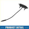 Black plastic rearview mirror camera with cable shown from back for led front grille lights set toyota rav4 2019-2022 amber