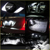 White led interior and exterior car lighting kit for bmw vehicles shown from the back for toyota mark ii use
