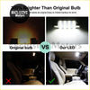 White led light bar for car interior lighting in an led bulb kit for toyota mark ii 1980-2007