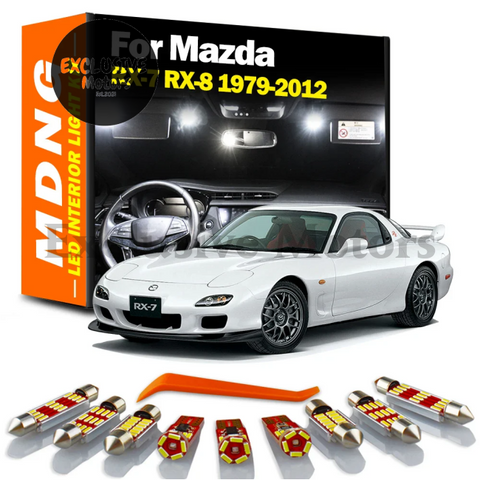 Mazda RX-7 / RX-8 LED Interior Trunk Dome Light Bulbs Kit
