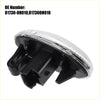 Clear lens led side indicator repeater light with black plastic housing and mounting brackets for toyota aygo proace