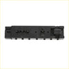 Black plastic left driver side 10 way power seat switch assembly with multiple buttons and lever for ford f150 explorer