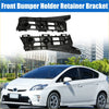 Black plastic front bumper holder retainer bracket for left and right front bumper guides for Toyota Prius