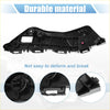 Black plastic left side front bumper mounting support bracket for Toyota RAV4 with reinforced durable design