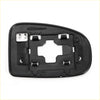 Back side of black plastic housing for left side heated white mirror glass for toyota iq 2009 to 2016