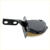 Black metal lh bonnet hinge with sleek molded design and mounting brackets for toyota hilux ln rn series 78-83