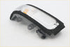 Lh mirror cover turn signal light for toyota hilux 2011-2015 clear ribbed lens with black rubber trim and gray metal brackets