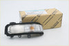 Lh mirror turn signal light cover for toyota hilux 2011-2015 clear rectangular amber lens with black rubber trim