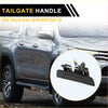 Black plastic liftgate latch tailgate handle for toyota tacoma 1995-2004 with ergonomic design and metal latch mechanism