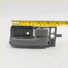 Light gray plastic door handle bezel with integrated lock and textured grip for toyota hilux sr5 2004-2016