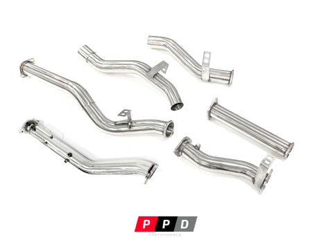 Toyota Landcruiser 79 Series (2016+) VDJ79 Stainless Turbo-Back Exhaust - Image 2