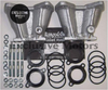Ford pre-crossflow manifold to suit twin DHLA/DCOE 40s
