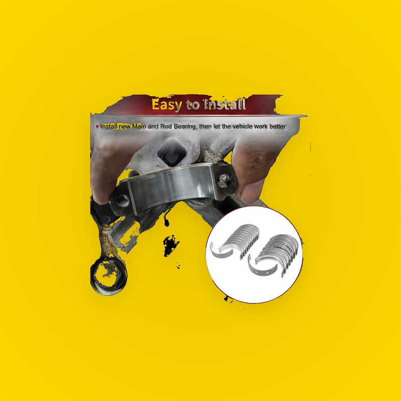 Main Bearing & Connecting Rod Bearing Kit for Toyota Highlander (2001-2023)