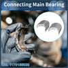 Silver metallic u-shaped main bearing with visible wear for toyota dyna 1984-1988 in 10 pcs set