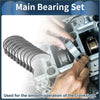 Main bearing set for Toyota Starlet 1991-1999 with 10 metallic precision-engineered curved engine bearings