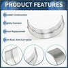 Silver metallic main bearing with smooth curved design for durable performance in toyota toyoace 1971-1979 set