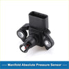 Black plastic manifold absolute pressure sensor with rectangular connector and two mounting ports for Toyota Sequoia 2010-2011