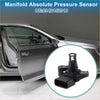 Black plastic manifold absolute pressure sensor with red internal part and two mounts for 2010-2011 toyota sequoia