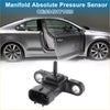 Black plastic manifold absolute pressure sensor with cylindrical protrusion and two mounting holes for toyota tacoma