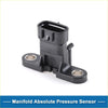 Black plastic manifold absolute pressure sensor with rectangular connector and two mounting holes for toyota tacoma 2005-2019