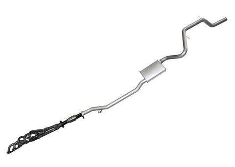 Manta 2.5" Exhaust With Extractors Fits Falcon XH 6Cyl Ute