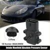 Black plastic intake manifold absolute pressure map sensor with 3-pin connector for toyota rav4 2001-2005