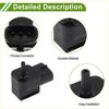 Black plastic map sensor for Toyota Tercel 1996-2003 with durable housing and precise connector shown from the back side