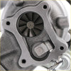 Gray metallic maxpeedingrods ct20 turbocharger with central turbine housing and mounting bolt holes for toyota hilux use