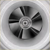 Silver turbine blade assembly with central hub and radial vanes for maxpeedingrods ct20 turbocharger for toyota hilux