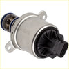Silver metallic maxpeedingrods diesel egr valve with black plastic parts and blue seals for 4wd ute offroad use