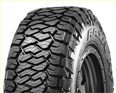 Black rubber maxxis razr at811 tire with deep aggressive tread and razor branding on sidewall for tough off road use