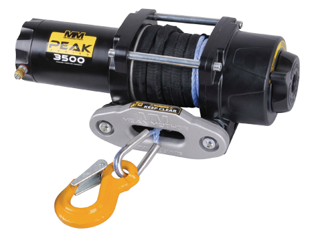 Mean Mother 4x4 Peak Electric Winch 3500lb Synthetic Rope