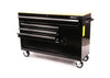 Mechpro Blue 5 Drawer Tool Trolley 52In Black