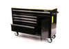 Mechpro Blue 5 Drawer Tool Trolley 52In Black