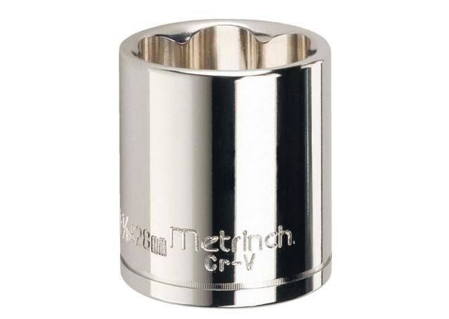 Metrinch Socket 1/2" Drive 19mm x 3/4" MET-1219