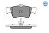 Meyle Original Brake Pad Set Rear 025 233 3416