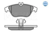Meyle Original Brake Pad Set Rear 025 242 5317