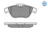 Meyle Original Brake Pad Set Rear 025 242 5317