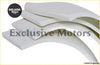 White curved plastic fender flares for mini cooper mini wheel arches miglia shown from the back side