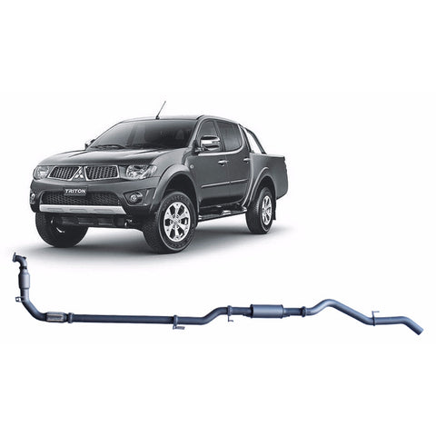 Redback Extreme Duty Exhaust 3in Turbo Back (With Cat &