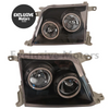 Toyota Land Cruiser Prado Modified Black Headlights (1998-1999)