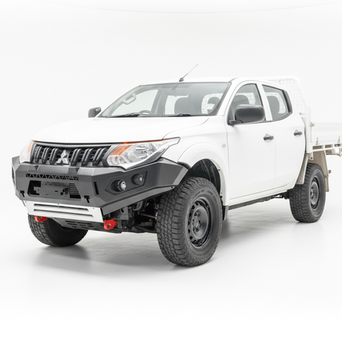 Rockarmor Gt Hoopless Steel Bullbar - Mitsubishi Triton MQ (Full Bar Replacement)