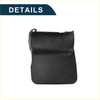 Black plastic car door handle cover for toyota land cruiser prado fj90 mud flaps 1996-2002