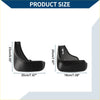 Black plastic mud flap with molded contours and mounting holes for toyota reiz 2007-2010 splash guard set