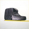 Black rubber mudflap with molded ridges and mounting holes for Toyota Hilux KUN26 MK6 SR5 2012-2015