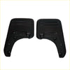 Black plastic mudguard quarter panel for toyota hilux sr sr5 kun26 with matte finish and molded grip ridges