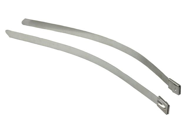 MVP 8mm Stainless Steel Locking Ties 200mm 2 Pack